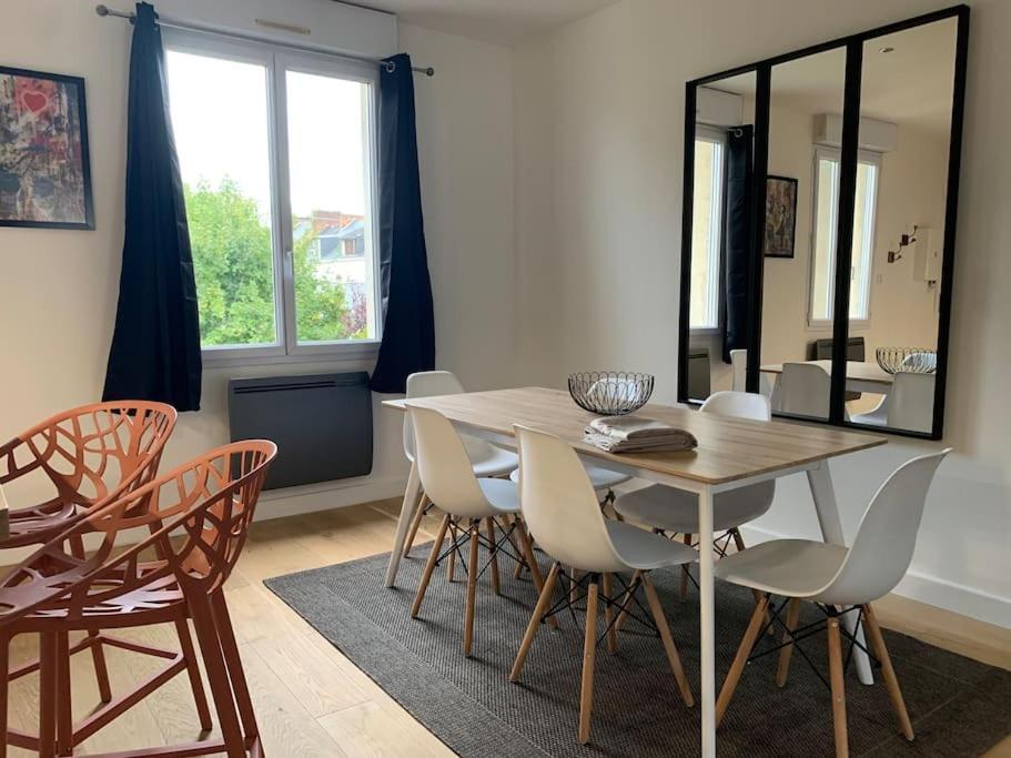 Appartements De Standing Centre Ville, Gare, Jardin,Terrasse Le Mans Exteriör bild